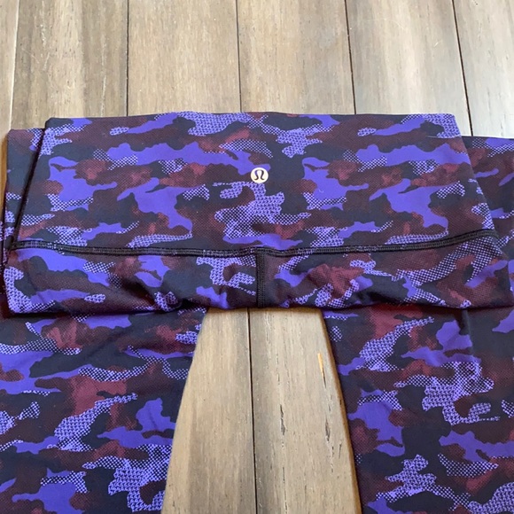 Camo Lululemon full on luon 25” wunder under - Picture 11 of 15